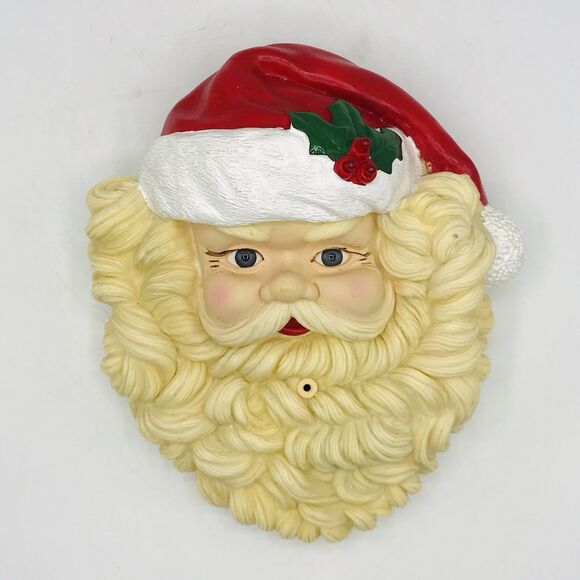 Telco Creations Santa Motion Activated Jingle Bells Music 1995 Vintage Novelty - Picture 1 of 13